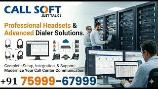 Upgrade Your Office Communication with Call Soft Corporation | Headphone and IP Phone