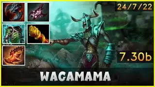 Wagamama Undying | Dota 2 Gameplay - Dota 2 Patch 7.30b