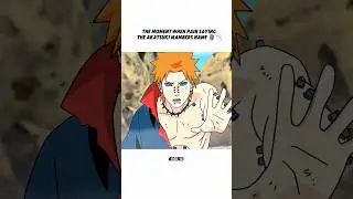 how much aura that time pain have🗿📉😮 #pain #akatsuki #naruto #edit #shorts #anime