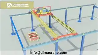 10 ton Automation Overhead crane for Intelligent factory