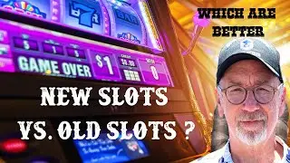 New and Old Slots--Which are Better? #slots #oldschoolgaming #slotmachine