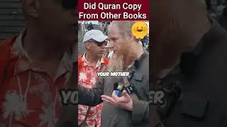 WoW😱🔍 An Example Of Quran Copied From Bible 🧐🤐!  Yusuf Vs Christian | Stratford Dawah
