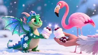 Dragonland Snow Fun ❄️🐉 | Winter Song for Kids | Playful Nursery Rhyme