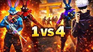 I Challenged 4 Players ALONE… This Was INSANE 😱 | 1v4 Battle