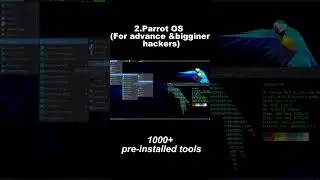 Top 3 hacking os || Best hacking os || #shorts #tech #hacker