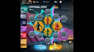 SPIN IN GHOST CRIMINAL BUNDLE 🤩 |#freefire #viral #trending #criminal #bundle #event#diamond #shorts