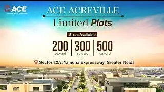 Luxury plots on Yamuna Expressway! 🤩By Ace Group   Book now! ➡️ #AceGroup #LuxuryPlots