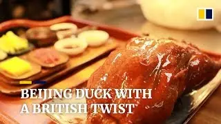 East meets West: Beijing roast duck in London served with British Marie Rose sauce