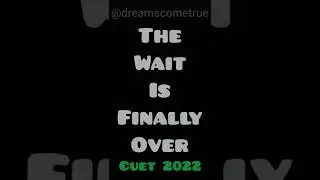 CUET 2022 ADMIT CARD| BIG UPDATE ✨| DATES EXTENDED?