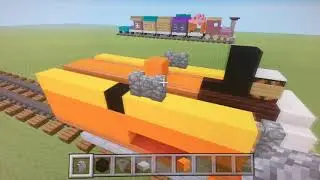 Minecraft Train Tutorial: How To Build Nia The Tank Engine (Thomas and Friends)