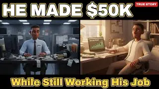 How a Bank Teller Made $50K Trading While Working Full-Time || Step by Step