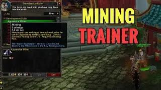 Honeydew Village Mining Trainer Location (WoW MOP)