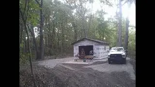 Construction of Hawk Woods Maintenance Building
