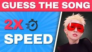 УГАДАЙТЕ K-POP ПЕСНЮ НА 2X СКОРОСТИ ⏩ | МУЗЫКАЛЬНАЯ ВИКТОРИНА