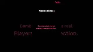 Players need protection 📢 #gamblingawareness