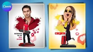 Create Viral Instagram Post   Canva Tutorial Photo Editing