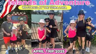 Terra Luna hotel | fun at Islands of Adventure | Antojitos | Florida Travel vlog