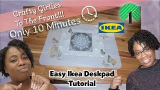 ✨GRAB $1.25 Peel & Stick Wallpaper from Dollar Tree & Lap Desk from FiveBelow for this GENIUS DIY!