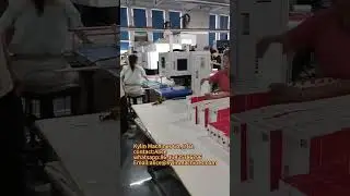 fully auto ribbon insert machine for jewelry box/gift box #postpressmachine #ribbonmachine