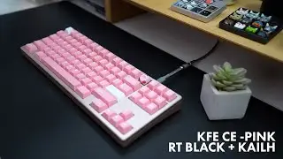 KFE CE + Retool Black / Kailh Stems ASMR