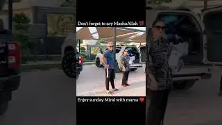 First look of Miral muneeb | Aiman khan with miral | amal muneeb