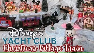 Disney's Yacht Club Resort Holiday Train Display