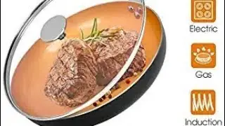 Copper Chef 11 Inch Square Nonstick Fry Pan