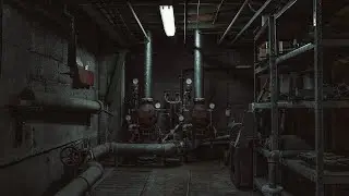 Boiler Room Buzzing | 6 Hour Ambience | Sounds For Sleeping