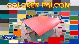Colorimetria Ford Falcon Codigo de Colores de Fabrica [DESCARGAR GRATIS] 2022