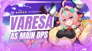 Varesa Plunging Attack DPS
