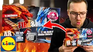 FIRE & ICE von Lidl 🔥 | Feuerwerk Neuheit 2025 | 16,99&euro;