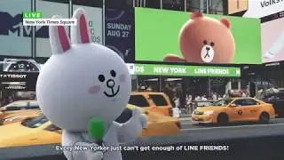 LINE FRIENDS Store in New York - CONY LIVE / BROWN & FRIENDS