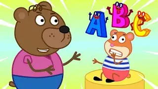 ABC Learn English Alphabet with Pug Family and Hamster | Wolfoo Cartoon for Kids