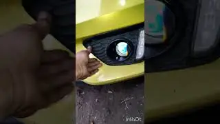 pasang foglamp biled di  honda jazz gk5