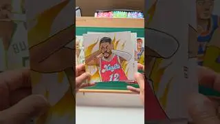 Drawing NBA Players!!🔥 #shorts #nba
