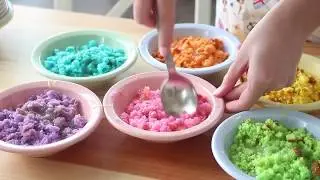 Surprise Rainbow Cake Pops ~ Recipe  #YUMMY FOOD