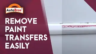 Remove Paint transfers easily with Auto Bros Ultimate Scratch and Swirl Remover