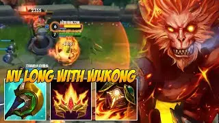 NV LONG WUKONG GAMEPLAY IN CHINA SERVER | WILD RIFT WUKONG