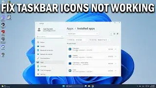 How To Fix Taskbar Icons Not Working on Windows 11 or 10 - Easy Fix