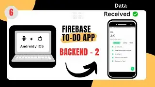 How to fetch data from Firebase Firestore | Flutter todo app | Retrieve data from firebase