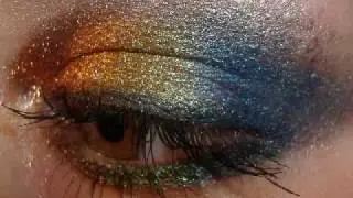 MAC pigment make up TROPICOLOUR RAINBOW Experiment