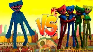 HUGGY WUGGY vs MINI HUGGIES | Poppy Playtime VS Poppy Playtime | Poppy Playtime Chapter 2