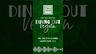 Eating Out #Vegan with the @happycow app 💚