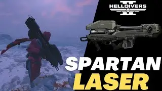 Spartan Laser Reskin Mod For The Quasar Cannon | Helldivers 2