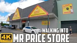 Walking around the Roxboro neighborhood and into in Mr Price Store for shop, Limerick - Ireland