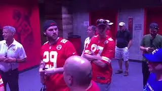 Arrowheads Abroad Tour 2017 - Locker Room Club Entrance