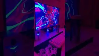 Вид после установки кронштейна, как вам? #gaming #minimalism #workspace #компьютер #рабочийстол