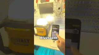 DeWALT Work light with Bluetooth Control DCL074