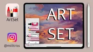 ОБЗОР ПРОГРАММЫ ART SET ! АЙПАД ВМЕСТО ХОЛСТА