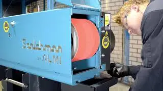 AL150HS HighSpeed pipe grinder Scotchman by ALMI Machinefabriek